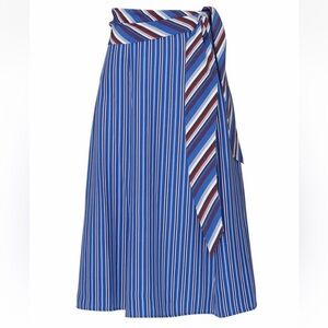 $395 Rag and Bone felix 100% silk skirt size 2 effortless minimalist chic